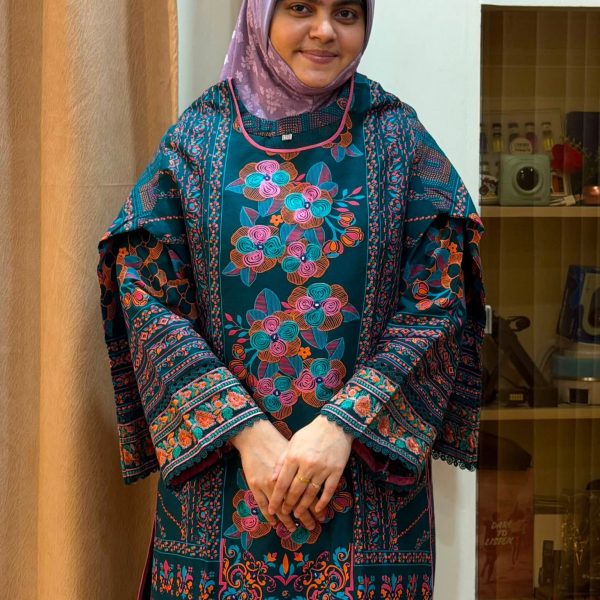 sea Green cotton dress ambodari.